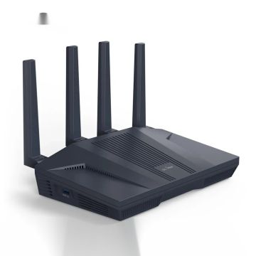 Router Wi-Fi 6 Dual-Band 5952 Mbps cu Porturi 2.5G Ethernet, OpenWrt si Control Parental - Pentru Casa si Birou